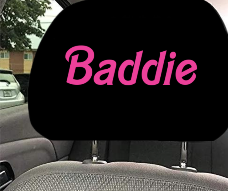 Baddie Headrest Covers (2)